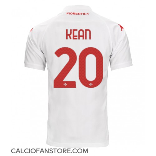Maglia Calcio Fiorentina Moise Kean #20 Seconda Divisa 2024-25 Manica Corta